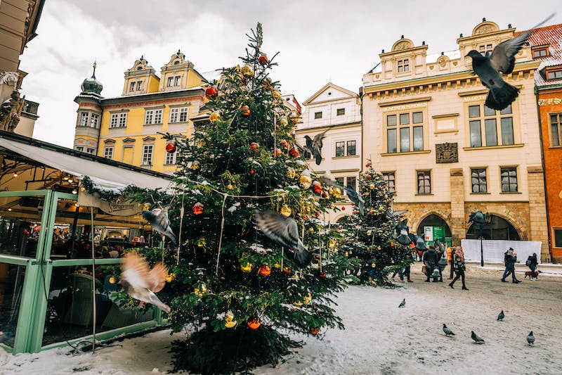 Prague Christmas Market in the old town square is a European favorite