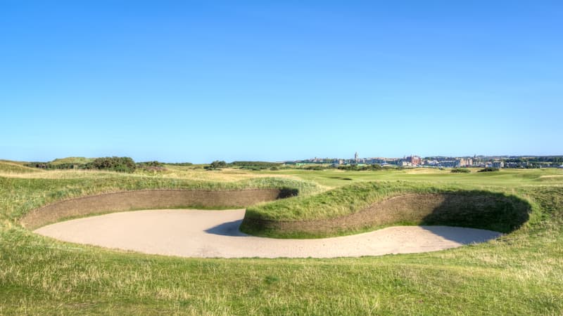Hell Bunker Old Course St Andrews, the original and one of the best golf courses