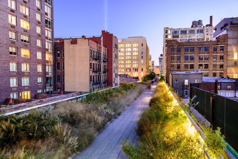 Highline walk in New York is one of the world's best
