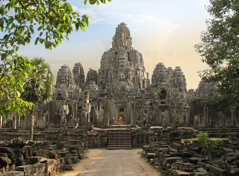 Asia cruise: Bayon Temple, Cambodia