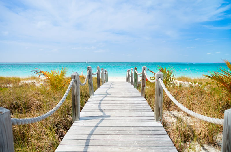 Turks and Caicos in Caribbean