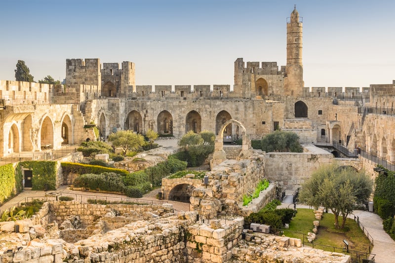 Traveling the Middle East: Tower of David