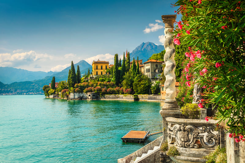 Visiting Europe: Gorgeous villa on Lake Como, Italy