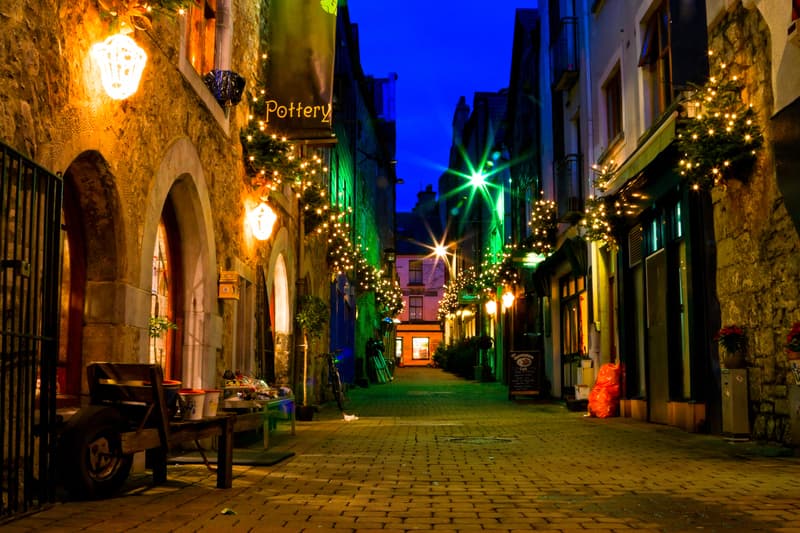 Galway old town is a dream travel destination