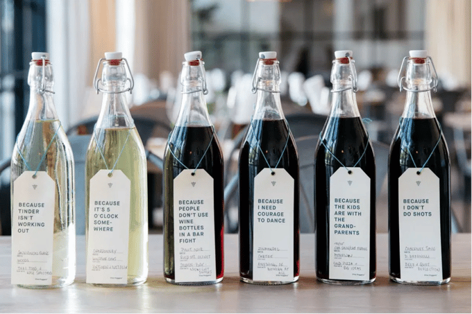 Refillable Wine Bottles