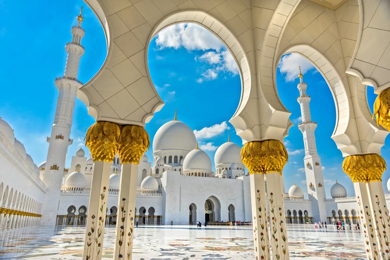 Traveling the Middle East: Sheikh Zayed Mosque