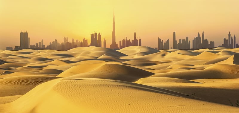 Traveling the Middle East: Dubai desert
